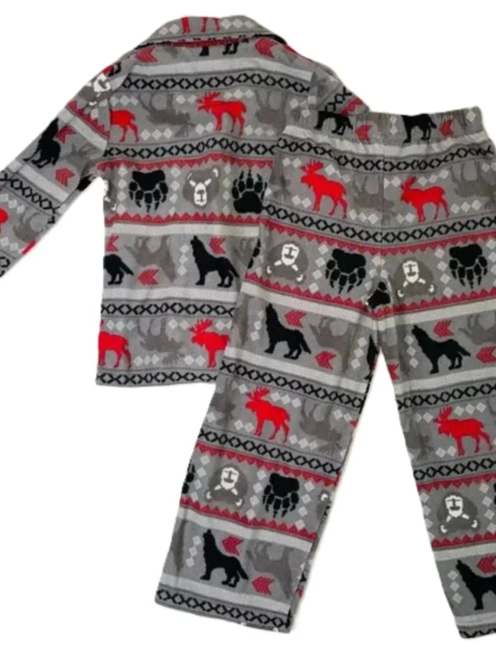Boy's Pajama Bundle 2 Sets Fleece Komar Kids + Jammies for your Families Size XS